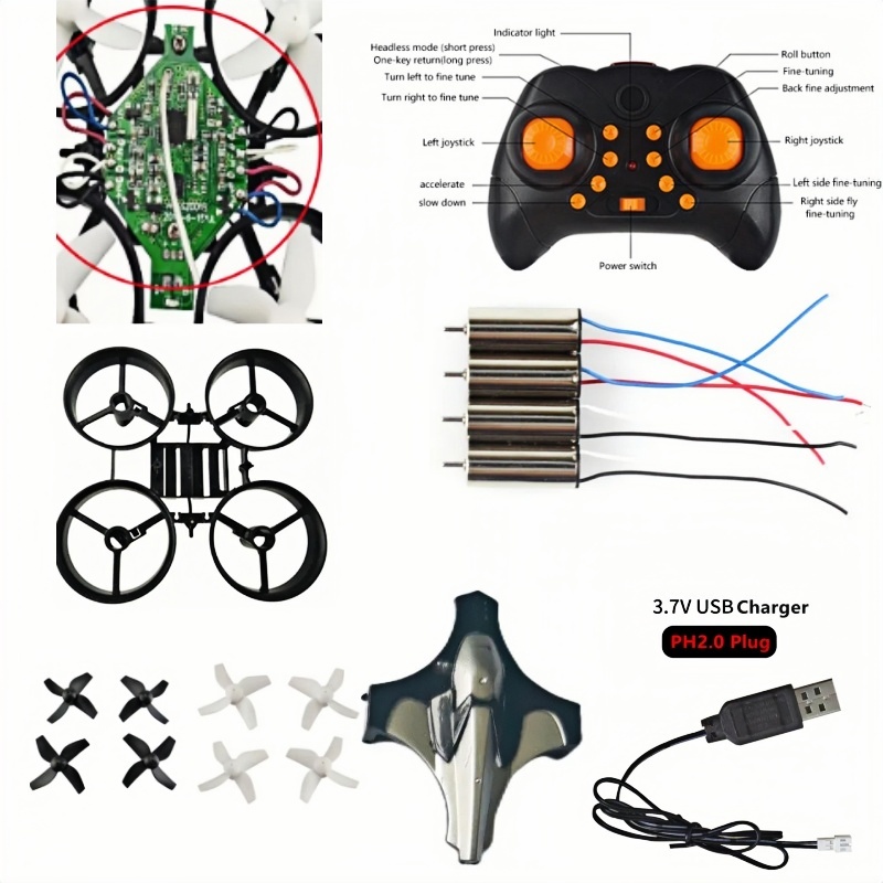 Drone Kit Build Yourself - Kit Drone Fai-da-Te Completo 2.4G con