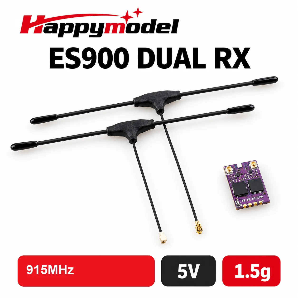 HappyModel ES900 DUAL RX Ricev - Drone Kit Long Range recensione e prezzo