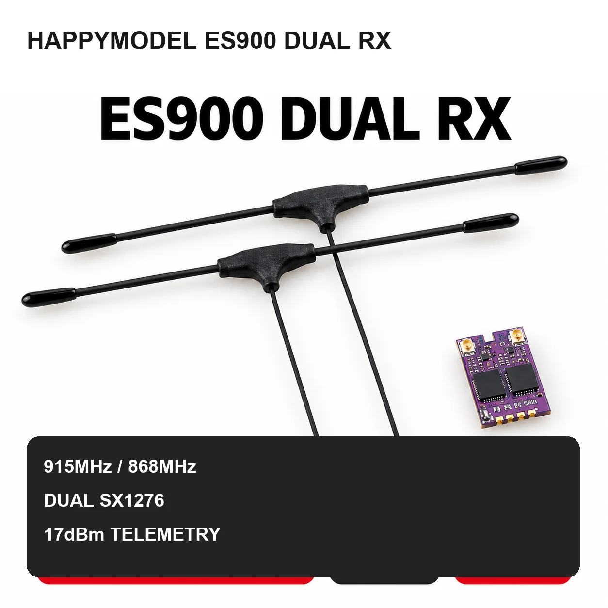 HappyModel ES900 DUAL RX Ricev - Drone Kit Long Range recensione e prezzo